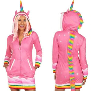 NWOT Tipsy Elves Pink Unicorn Costume Dress